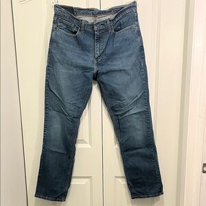 Men's Levi 541 Blue Athletic Taper Jeans (#16)